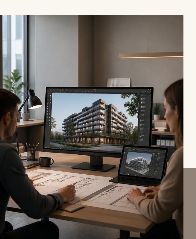 3D визуализация архитектуры и объектов строительства в Северске