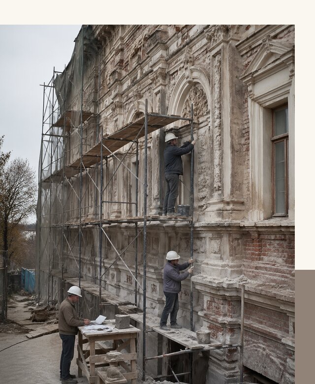 Реставрация объектов культурного наследия под ключ в Северске